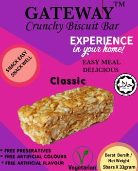 Crunchy Biscuit bar - GREEN NATURAL GB (M) SDN BHD - Malaysia