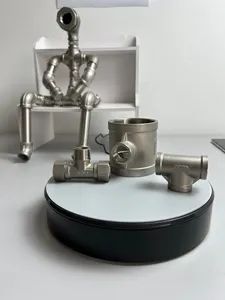 OEM Produce 150lb Stainless Steel Threaded Casting Tee for Pipe Fitting - WENZHOU LIANGGANG PIPE FITTING VALVES CO., LTD. - China
