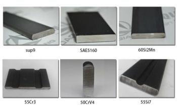 Spring Steel Flat Bars for Leaf Springs Suspension HS Code 72283090 Thickness 5-35mm Trademark Qiangbang Origin Tianjin, - Tianjin Qiangbang Industrial Co., Ltd. - China