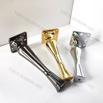 Aluminum Gold Furniture Table Feet and Legs Condition New Finish Chrome Trademark Yijun Origin Guangdong Model NO. YJ-826B - Guangdong Yijun Precision Technology Co., Ltd. - China