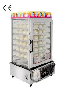 Sgm-6I Bun Steamer Cabinet Food Steamer Display Glass Display Electric Food Steamers Price - Hubei Changcai Electromechanical Co., Ltd. - China