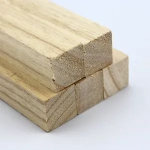 Paulownia Wood Chamfer Strips Batten Board Sawn Timber Strip Showroom 1 Workshop 3 Price Best Fob Qingdao Workers 150 QC Person - Heze Changxin Wood Co., Ltd. - China