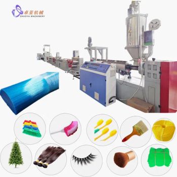 China Plastic Polyester Pet/PP/PBT/Nylon Brush/Broom/Synthetic Wig Hair/Rope Net Monofilament Bristle Fiber Filament Yarn Hair Extrusion Extruder Machine - Qingdao Zhuoya Machinery Co., Ltd. - China