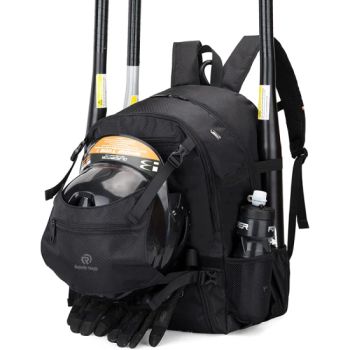 with External Helmet Holder for Baseball, T-Ball & Softball Equipment & Gear for Youth and Adults, Holds 4 Bats, Helmet, Gloves, Cleats Baseball Bags - Quanzhou Rejolly Bags Co., Ltd. - China