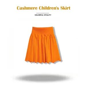 Summer Kids Hot Sale Skirt Set Girls Clothes Wholesale Girls Clothing Kids Clothes Girls 100% Cashmere Skirt - Wfs Cashmere Industry Co., Ltd - China