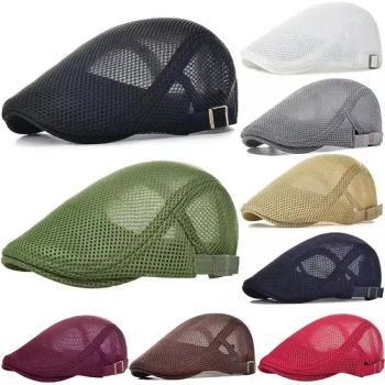 New Women Summer Mesh Breathable IVY Hat Men British Beret Vintage IVY Hats - Quanzhou Fengze District Zhaocai Jinlu Trading Co., Ltd. - China