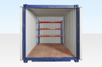 Adjustable, Heavy Duty Three Tier Racking for Rear of Container from senesie mfg llc Adjustable, Heavy Duty Three Tier Racking for Rear of Container - senesie mfg llc - United States