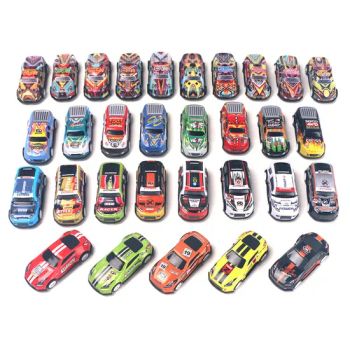 Zhiqu New 1/64 Scale Unisex Racing Cars ABS Alloy Pull-Back Diecast Toys with Portable Storage Box Mixed Kids Sedan OEM Product - Shantou Chenghai District Haitong Zhiqu Toy Store - China