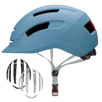 Men Women Integrated Taillight Adjustable Fit System Adult Urban Bike Helmet - GOOD SELLER CO., LTD - China