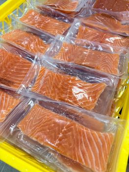 Atlantic Salmon - 6/8oz Skinless Portions - IVP from Pristine Patagonia SPA Atlantic Salmon - 6/8oz Skinless Portions - IVP - Pristine Patagonia SPA - Chile