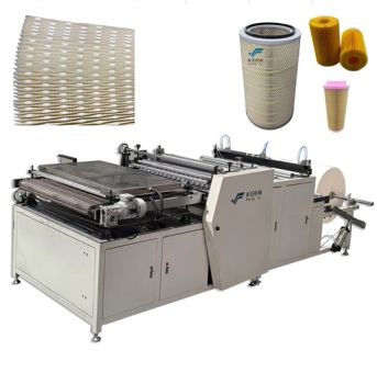 Rotary Pleating Production Line Air Filters Folding Machines - Changzhou Fengju Machinery Equipment Co., Ltd. - China