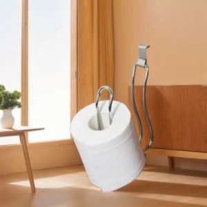 No Punching Required Toilet Tissue Paper Holder Organizer for Bathroom Storage - Ningbo Great Industry Co., Ltd. - China