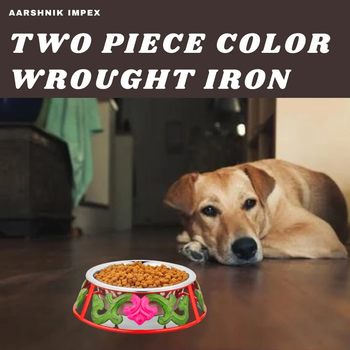 Two Piece Color Wrought Iron Certifications Bsci, Sedex/smeta, Scs, Fcca, - Aarshnik Impex - India
