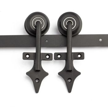 Mini Sliding Barn Door Hardware Roller for Wood Cabinet Mini Barn Door Hardware - Foshan Wekis Smart Home Co., Ltd. - China
