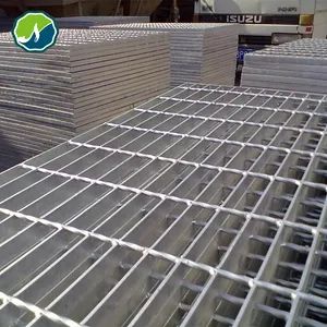 Metal Building Materials Galvanized Ms Drain Car Park Drainage Steel Grating for Construction - Shanghai Jinnuo Metal Products Co., Ltd. - China