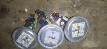Only driver pcb without mov Round 9 W Led Light Bulb, Good Condition, Model Name/Number: Loat Ka Maal - R S Enterprises - India