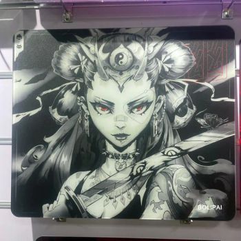 Fashion 3.0 mm Tempered Glass Frosted Effect Mouse Pad for Games Manufacturer - Jiangmen Bolipai Glass Products Co., Ltd. - China