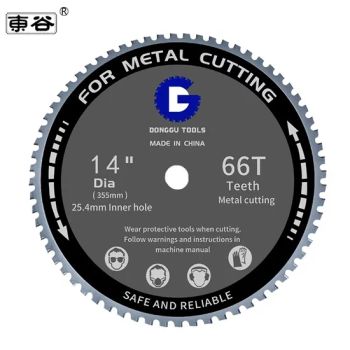 Superior Tct Metal Saw Blade Imported Tip 255 48t Saw Blade Origin China Trademark DONGGU Coating Uncoated Model NO. - Gu Dong Saw Industry (Shandong) Co., Ltd. - China