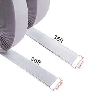 Self Adhesive Hook and Loop Straps Fastener Tapes with Glue Stock Stock Trademark EKO Customized Yes Element Fashion Free Sample - Xiamen QX Trade Co., Ltd. - China