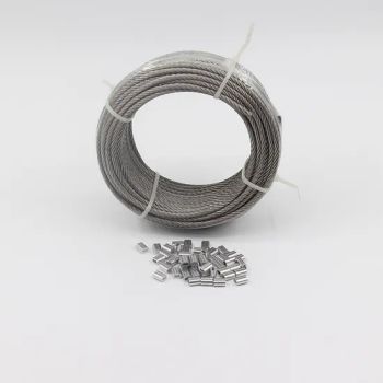 Factory Directly Sale Stainless Steel Wire Rope 2mm Steel Wire 4mm Wire Rope 1mm Steel Wire - Suzhou Bulovb Electronic Co., Ltd. - China