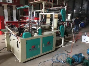 Bag Width Customizable Bag Making Machine - ZHEJIANG YOUJIA MACHINERY CO.,LTD. - China