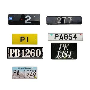 Low Price Aluminum Auto License Plates of Saint Lucia - Zhejiang Shengye Traffic Sign Co., Ltd - China