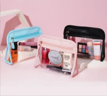 Travel PVC Transparent Cosmetic Bags for Makeup Organizer - Ningbo July Packaging Co., Ltd. - China