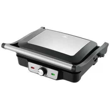 Kitchenware Non-Stick Electric Griddle Barbecue Electric Grills Sandwich Press Contact Grill Double Sided Griddle Sandwich Grill Maker - JIANGMEN LONG TERM TRADING CO.,LTD - China