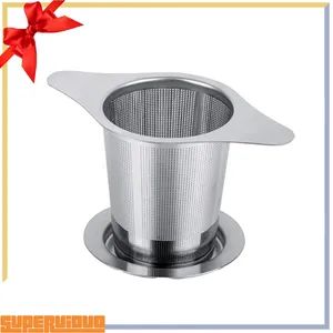 Eco-Friendly 304 Stainless Steel Reusable Extra Fine Mesh Tea Infuser Strainer - Wenzhou Wuyu Massage Equipment Co., Ltd. - China