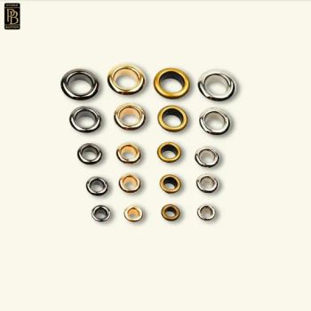 Round Metal Eyelet Grommets for Clothing Leathercraft Canvas Banners - Foshan Prime Button Co., Ltd. - China