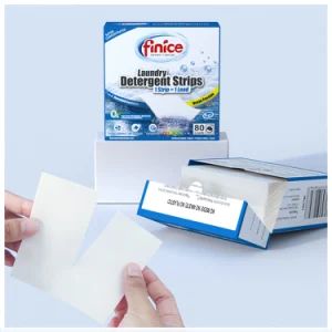 Fnc746 Finice Laundry Detergent Sheets/OEM Easy Carry Laundry Tablets/Eco-Friendly Detergent Strips - Shanghai Finice Commodity Co., Ltd. - China
