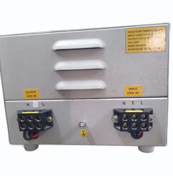 480W Single Phase Electric Isolation Transformer, For Power Supply - M S Vijay Electricals - India