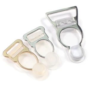 Wholesale Garment Accessories 10mm 16mm Nylon Coated Metal Suspender Garter Clip Popular Garter Belt Clips - Phoenix Flame Holdings Limited - China