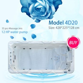 2020 Factory Price Nice Great SPA Swimming SPA Swimming Pool Hot Tub Massage Bathtub Whirlpool 4D20 - Sparelax Co., Ltd. - China