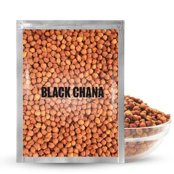 black chana Purity ≥ 98% Origin india Packaging Size 25 Foreign Matter ≤ 0.5% Packing 25 Kg Pp Bags Broken Percentage ≤ - AL SAAJ EXPORT & IMPORT LLP - India