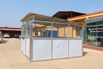 China Outdoor Horse Stables and Horse Barn with Roof MOQ 12 Sets Trademark XM Origin China HS Code 73089000 Model NO. - Anping County Xiangming Wire Mesh Products Co., Ltd. - China