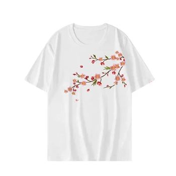 Custom Logo Women's T-Shirts High Quality Cotton Tops Oversize Short Sleeves Sequin Embroidery Clothes Womens Shirts - Shandong Rangde Garments Co.,Ltd - China