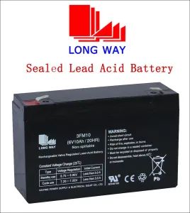 6V10ah Solar Backup Battery Ride-on Toy Car Battery Origin China Terminal F1/F2 HS Code 85072000 Electrolyte Acid Trademark Long - Kaiying Power Supply & Electrical Equip Co., Ltd. - China