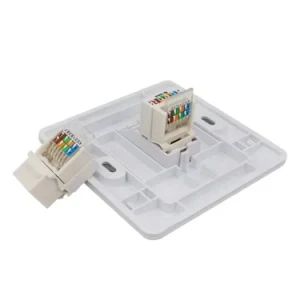 90 Degree Keystone Jack RJ45 CAT6 UTP Wall Outlet Module Toolless - SHENZHEN TELEMAX TECHNOLOGY CO., LTD. - China