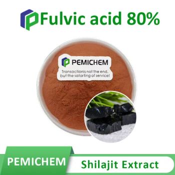 Pemichem Factory Supply Plant Extract Fulvic Acid 20% 30% 50% Humic Acid 10% 20% Bulk Water Soluble Raw Materials Organic Fulvic Acid Shilajit Extract - Shanghai Pemichem Biotechnology Co., Ltd. - China
