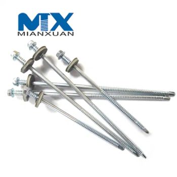 Bi Metal Self Tapping Machine Screws Tek Screws with EPDM Washer - Ningbo Mianxuan Import &Export Co., Ltd. - China