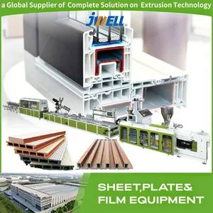 Jwell PVC Door Machine PVC Door Window Frames Profile Extrusion Machine/Making Machine Raw Material for PVC Door White Door Window Frame Profile Machine - Jiangsu Jwell Intelligent Machinery Co., Ltd. - China