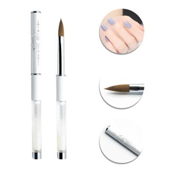 White Color Diamond Carving Nail Art Brush - Nanchang GuYo Cosmetics Co., Ltd. - China