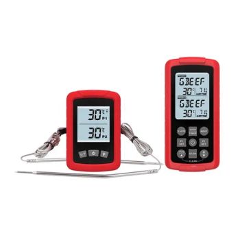 Wireless 100m Remote Cooking Food Thermometer with 2probes for Grilling BBQ Oven Kitchen - Xi'an Lonn M&E Equipment Co., Ltd. - China