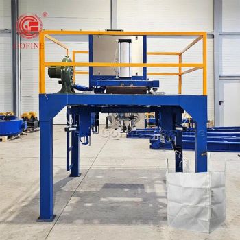 300kg 500kg 800kg Jumbo Bags Filling Scale Biological Organic Fertilizer Packaging Machine - Zhengzhou Gofine Machine Equipment Co., Ltd. - China