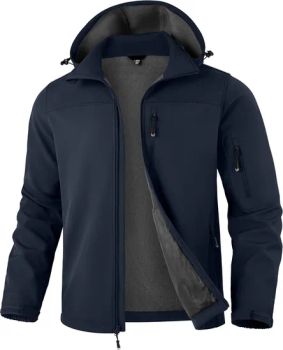 Wholesale Men Fleece Outdoor Jacket for Winter Autumn Thermal Body Warm Fleece Jackets Windbreaker for Hunting Hiking Traveling Jacket - Fuzhou Hollydare Garment Co., Ltd. - China
