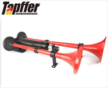 Trumpet Air Horn with Manual Valve for Any Vehicles Trucks Lorrys Trains Boats Cars Vans - Ningbo Eastiger Products Co., Limited - China