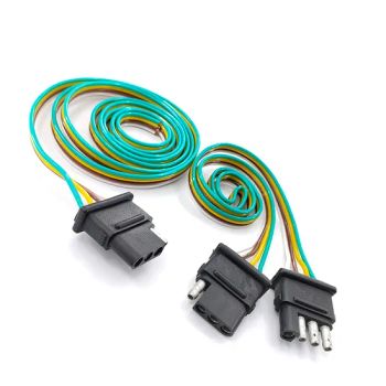 4 Flat Connector Wires Trailers Light Wirings Extension Trailer Wiring Harness - Changzhou Xinrun Electronic Technology. Co. Ltd - China