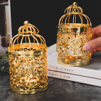 Bird Cage Decoration European Classic Romantic Candle Holders - HENAN JINBAILAI INDUSTRIAL CO., LTD. - China