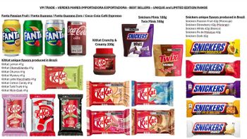 Snickers MINIS - Verdes Mares Exportadora Ltda - Brazil